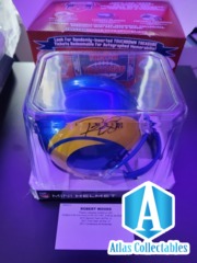 Robert Woods Signed Riddell L.A. Rams Speed Mini Helmet COA