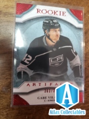 2020-21 UD Artifacts Rookie Gabe Vilardi LA Kings /399 RED