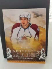 2010-11 Upper Deck Artifacts Rookie 496/999 Justin Mercier #108 Avalanche
