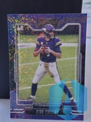 2021 Panini Playbook Kirk Cousins #55 Stardust Vikings