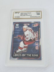 2004 Crown Royale Eric Staal #4 Lords of the Rink MINT 10 GEM MT 75216696