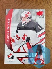2019 Upper Deck Team Canada Juniors Exclusives 082/250 Taylor Gauthier #83