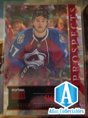 14-15 Fleer Showcase Colin Smith /50 Rookie Star Rubies Skybox Premium 2014