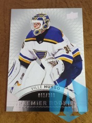 2017-18 Upper Deck Premier 061/399 Ville Husso #60 Tier 1 Rookie RC