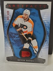 2023-24 UD Artifacts Ruby  #95 Kevin Hayes 003/499 Philadelphia Flyers