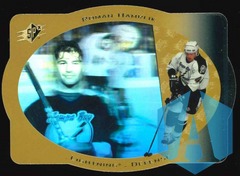 1996-97 Upper Deck SPX Roman Hamrlik Gold Die Cut Hologram #42