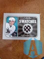 2006-07 O-Pee-Chee Swatches Steve Bernier #S-SB