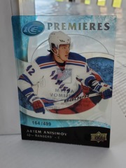 2009-10 Upper Deck Ice Premieres 164/499 Acetate Artem Anisimov #164