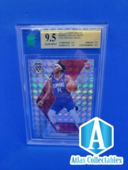 2019-20 Prizm Mosaic Terance Mann MNT 9.5 GRADED Rookie RC #246