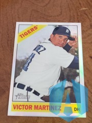 2015 Topps Heritage Chrome Refractor 056/566 Victor Martinez #THC-491