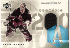 2001-02 Upper Deck Challenge for the Cup Terrific 200 Sean Burke #T-SB