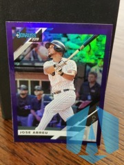 2019 Donruss Holo Purple #64 Jose Abreu Chicago