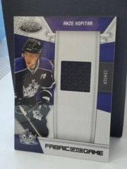 2010-11 Certified Fabric of the Game 198/250 Anze Kopitar #AK Jersey Kings