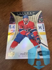 2019-20 Upper Deck Trilogy Premieres Level 1 041/999 Ryan Poehling #62 Rookie