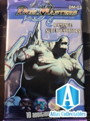 Duelmasters TCG: Rampage of the Super Warriors DM-03 booster pack #3