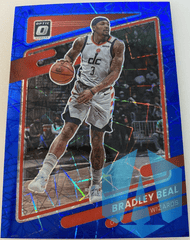 2021-22 Panini Donruss Optic BLUE Velocity Bradley Beal #74 Washington