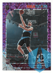 2019-20 Panini Hoops Premium Stock Prizms Purple Disco #256 Dean Wade Rookie