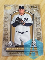 2008 Upper Deck A Piece of History Gold 02/75 Jonathan Albaladejo Rookie