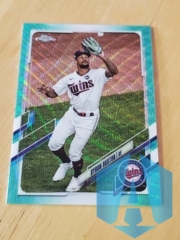 2021 Topps Chrome Aqua Wave Refractor 072/199 Byron Buxton #139