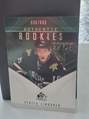 2009-10 SP Game Used Edition Authentic Rookies #125 Perttu Lindgren 630/699