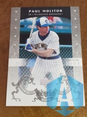 2005 Upper Deck Hall of Fame Silver 77/99 Paul Molitor #55
