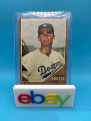 1962 Topps Sandy Koufax #5 Good Condition!