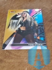 2021 Topps Finest WWE Toni Storm #73 Gold 48/50