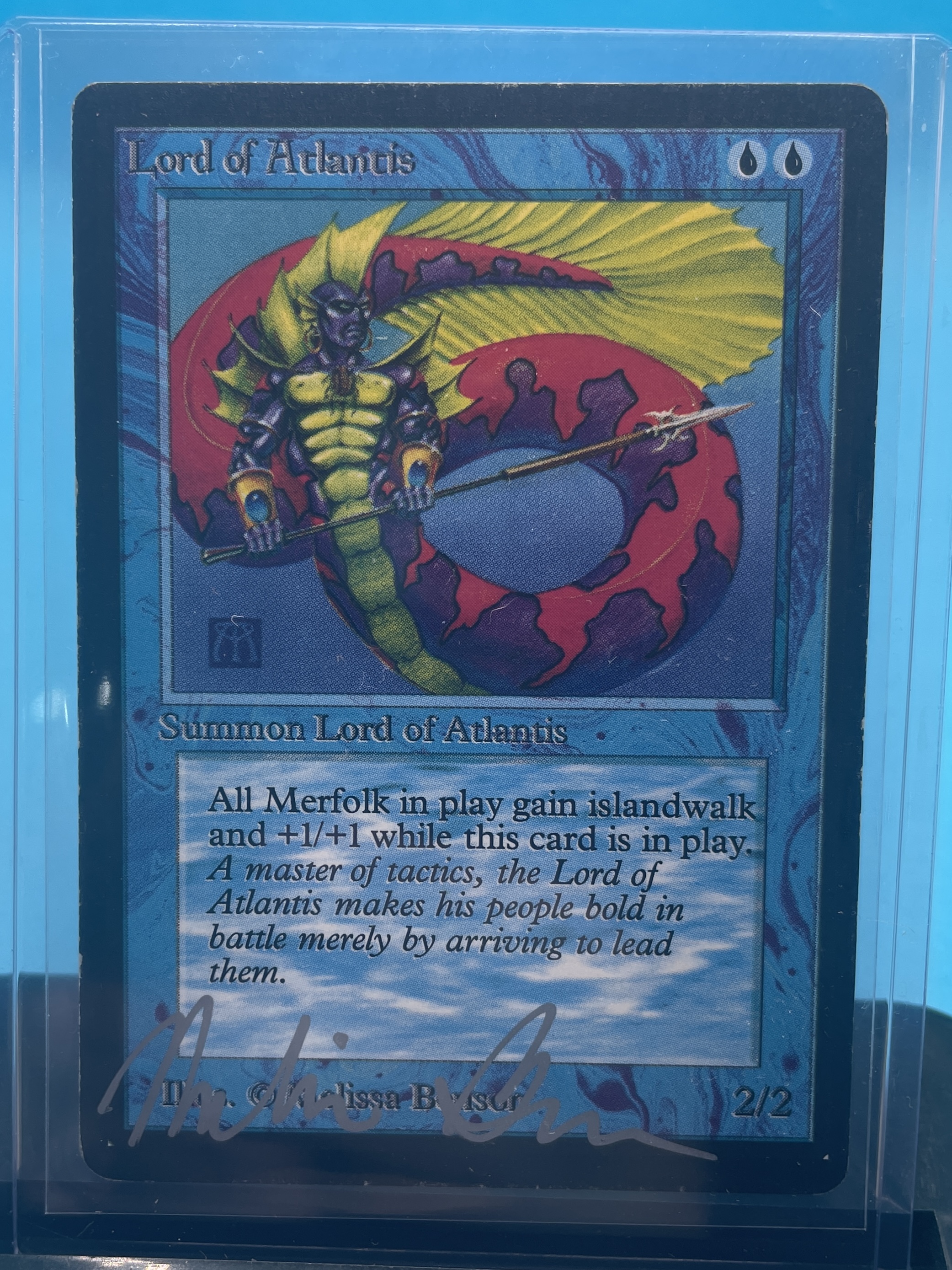 Lord of Atlantis - Signed by Melissa Benson