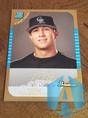 2005 Bowman Draft Troy Tulowitzki #BDP105 Gold RC