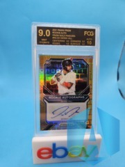 2021 Panini Prizm Rookie Auto Gold Pandora - DEREK Hill FCG 9.0 Graded