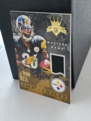 2015 Panini Gridiron Kings Jersey Masters of the Game Prime 35/49 Le'Veon Bell #MOG-LB