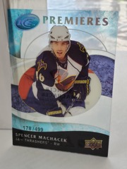 2009-10 Upper Deck Ice Premieres 178/499 Acetate Spencer Machacek #145