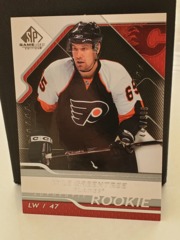 2008-09 SP Game Used Edition Authentic Rookies 444/999 Kyle Greentree #136 Rookie RC