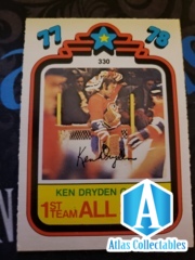 1978-79 OPC Ken Dryden 1st Team All Star #330 Montreal Canadiens