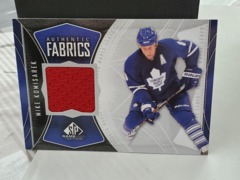 2009-10 SP Game Used Edition Authentic Fabrics Mike Komisarek #AF-KM Jersey Maple Leafs