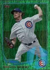 2013 Topps Emerald Foil Travis Wood #391