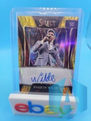 2022 Panini Select WWE Joaquin Wilde Gold Auto /10 Signature Selections