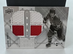 2009-10 Black Diamond Jerseys Quad #QJ-SS Steve Shutt Montreal Canadiens