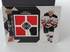 2008-09 Upper Deck Black Diamond Four Jerseys Zach Parise #BDJ-ZP New Jersey
