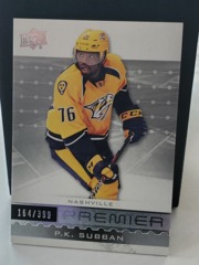 2016-17 Upper Deck Premier #6 P.K. Subban 164/399 Nashville Predators