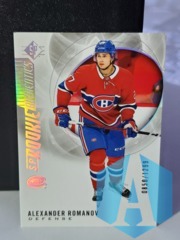 2020-21 SP Rookie Authentics #119 Alexander Romanov 0850/1299 Canadiens
