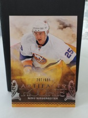 2010-11 Upper Deck Artifacts 207/699 Nino Niederreiter #RED-219 Rookie RC