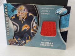 2009-10 Upper Deck Ice Fresh Threads Jersey Jhonas Enroth #FT-JE Sabres