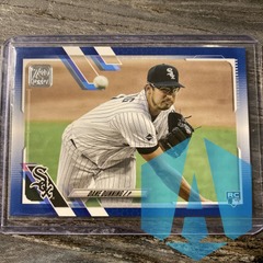 2021 Topps Series 1 #231 Dane Dunning SP Royal Blue RC WHITE SOX Rookie