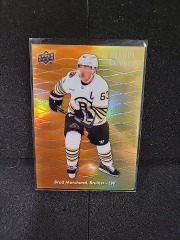 Brad Marchand Upper Deck Allure 2023-2024 Orange-Yellow CF-20