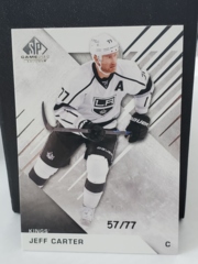 2016-17 Upper Deck SP Game Used 57/77 Jeff Carter #58 LA Kings