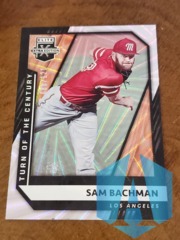 2021 Panini Elite Extra Edition Turn of the Century 080/121 Sam Bachman #9