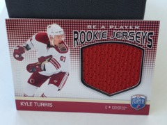 2008-09 Upper Deck Be a Player Rookie Jerseys #RJ-KT Kyle Turris 171/299