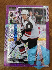 2020-21 O-Pee-Chee OPC Platinum Violet Pixels #30 Clayton Keller 359/399