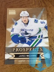 2015-16 Fleer Showcase SkyBox Premium Prospects #S12 Jared McCann 400/499